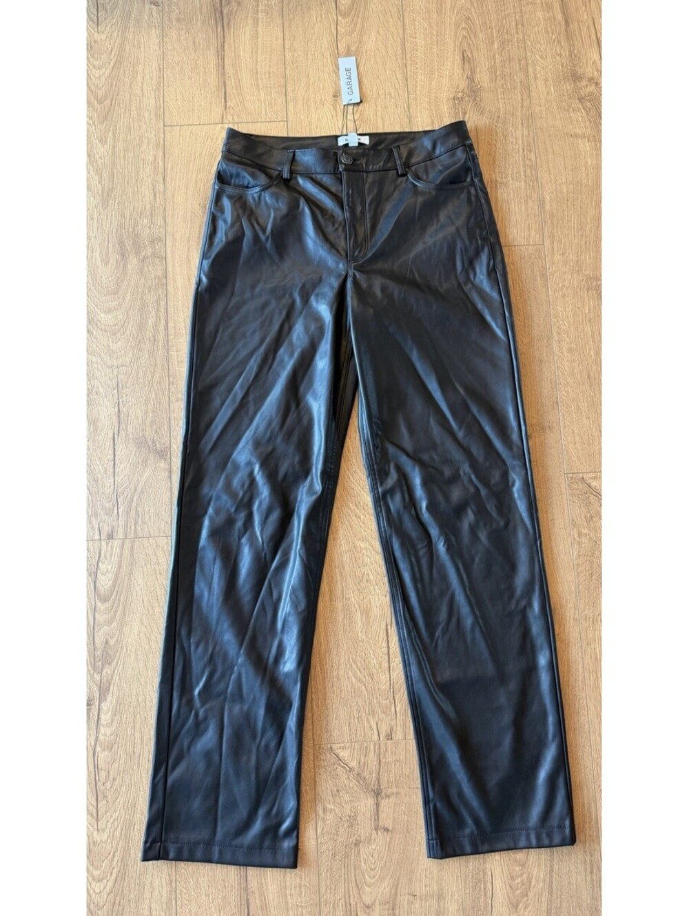 Garage Faux Leather Pants Size Medium NWT